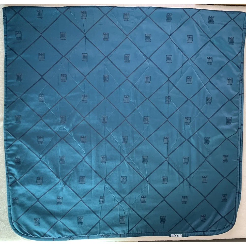Nikken Travel Pad Blanket Teal Blue 36
